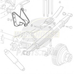 14005120  -  Hanger - Rear Spring, Front